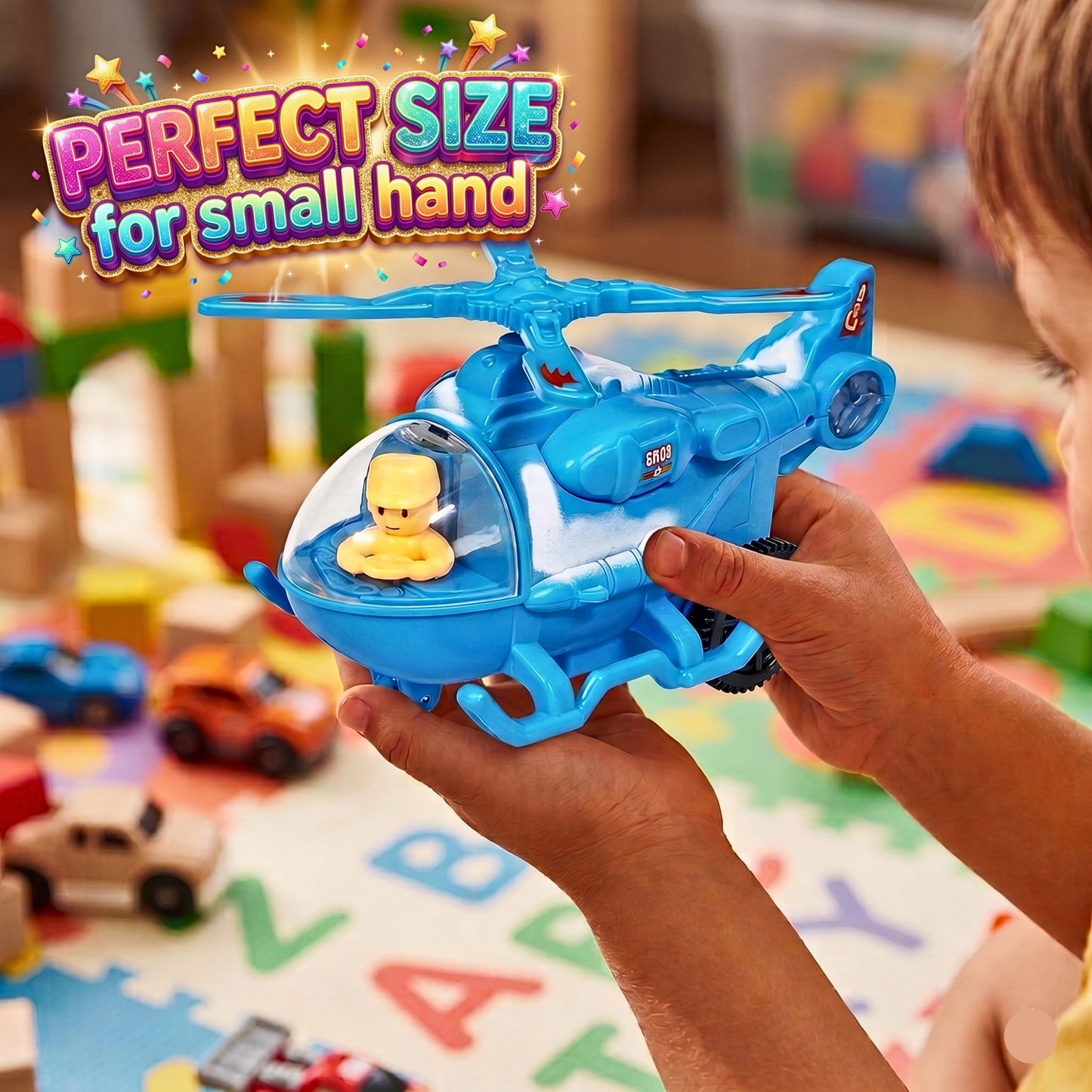 Push & Go Rescue Helicopter