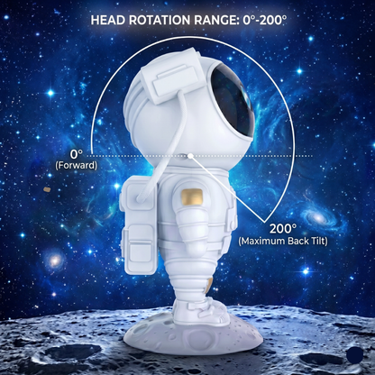 Galaxy Star Projector Astronaut Light