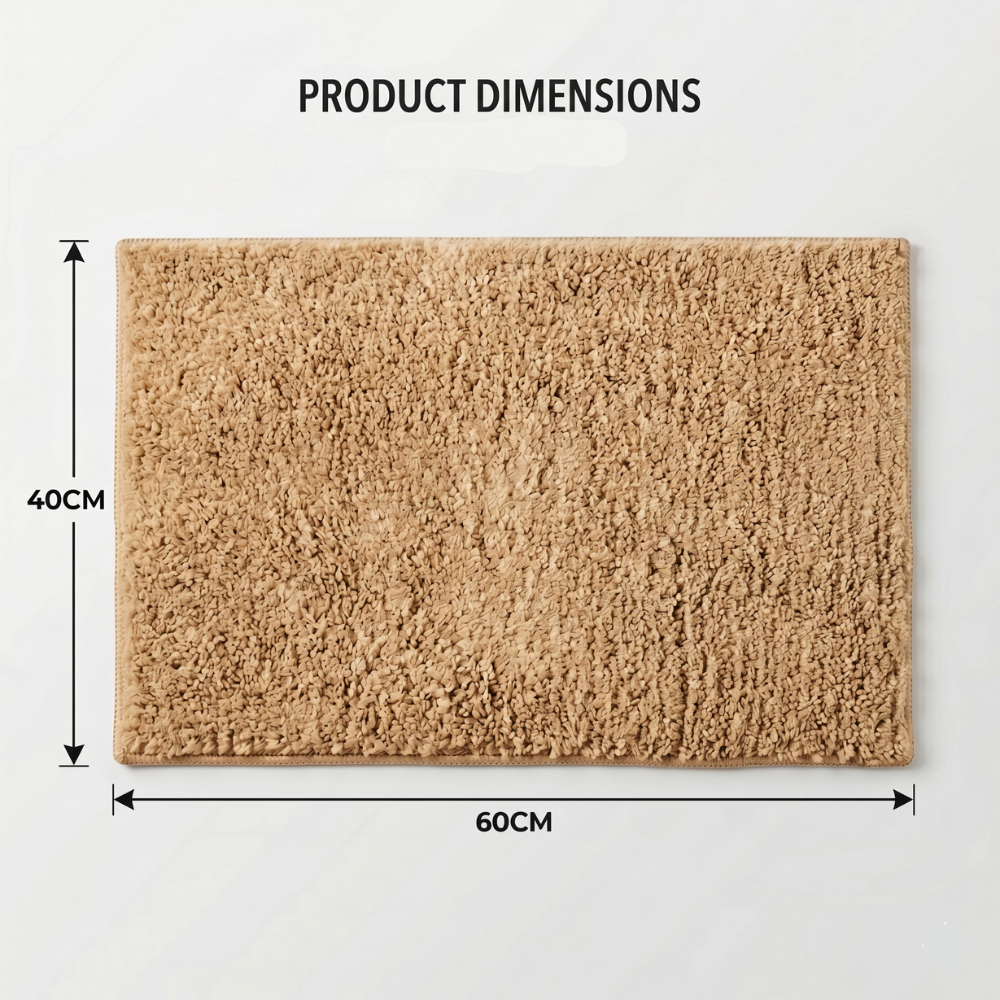Premium Microfiber Bath Mat (pack of 2)