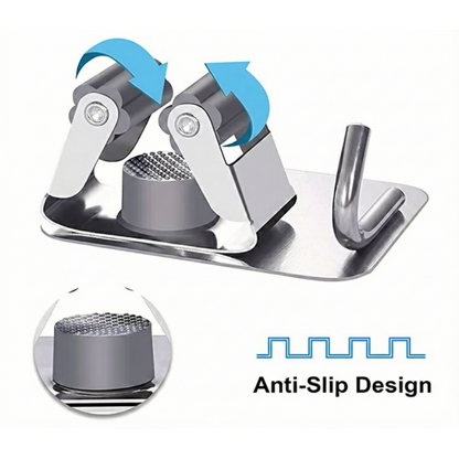 Stainless Steel Broom Holder (Pack of 2)