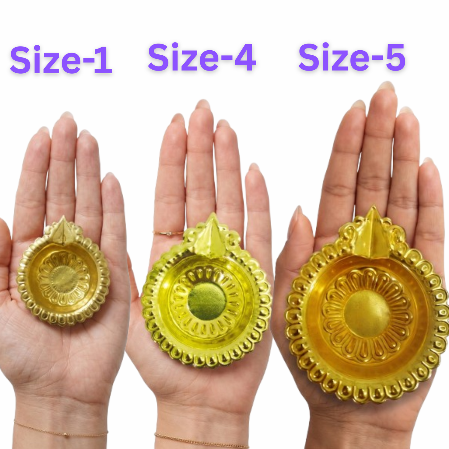Traditional Brass Kuber Diya Set of 2