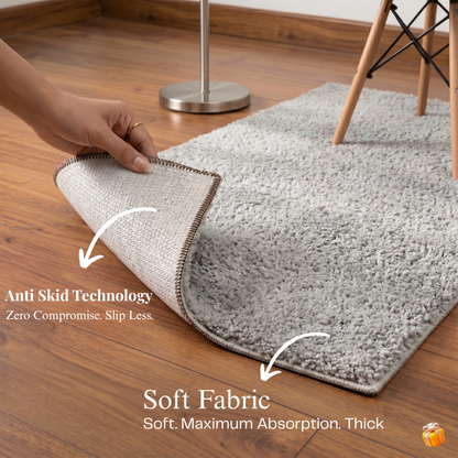 Premium Microfiber Bath Mat (pack of 2)
