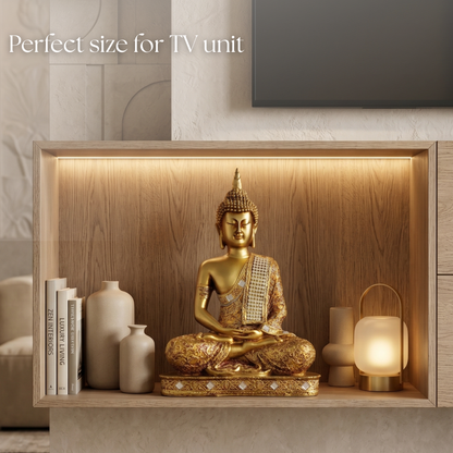 Meditating Buddha Idol (24cm)