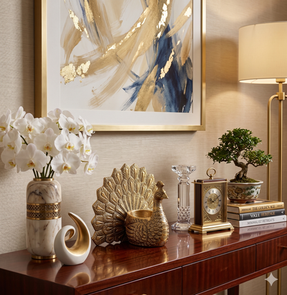 Luxury Peacock Décor