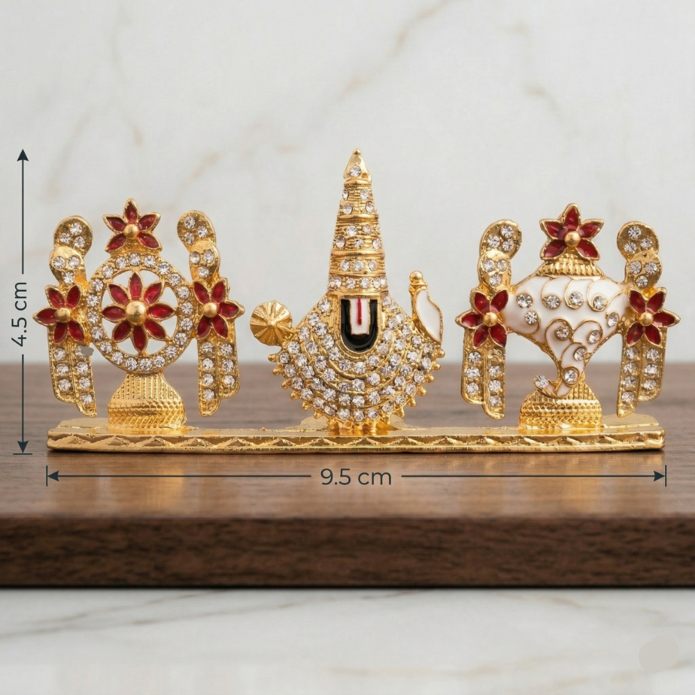 Balaji Shanku Chakra Stone Idol