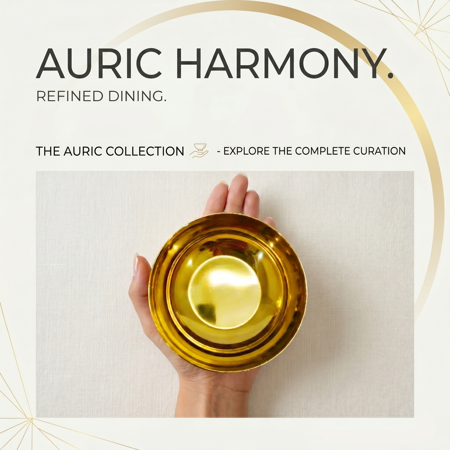 Pure Polished Brass Bowl Set of 3