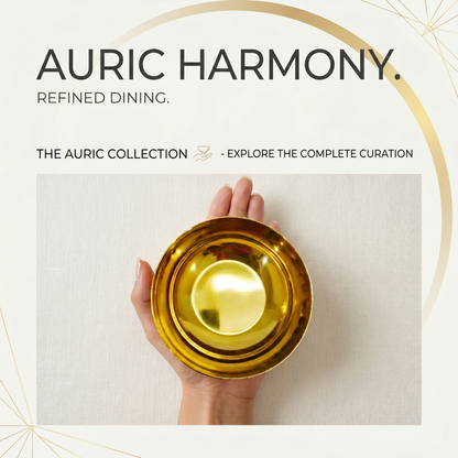 Pure Polished Brass Bowl Set of 3