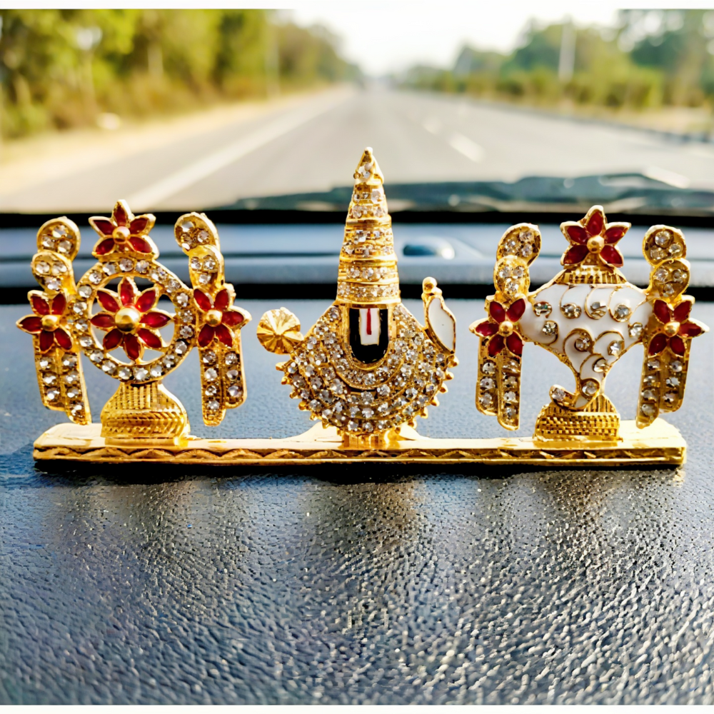 Balaji Shanku Chakra Stone Idol
