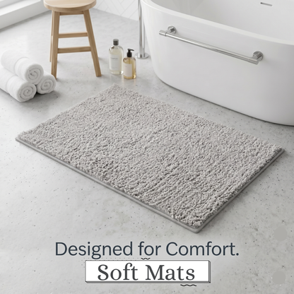 Premium Microfiber Bath Mat (pack of 2)