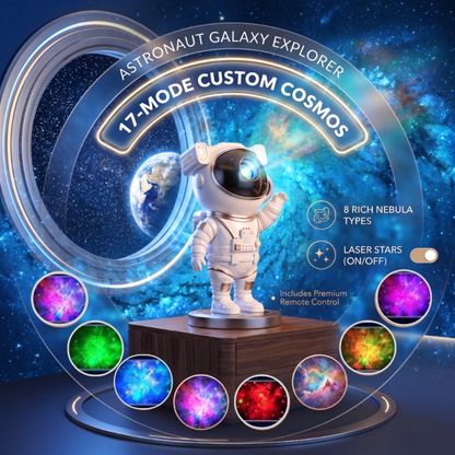 Galaxy Star Projector Astronaut Light