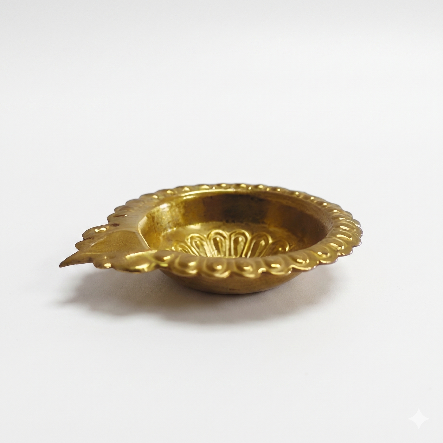 Traditional Brass Kuber Diya Set of 2