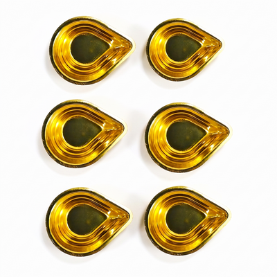 Pure Brass Kuber Diya Set of 6