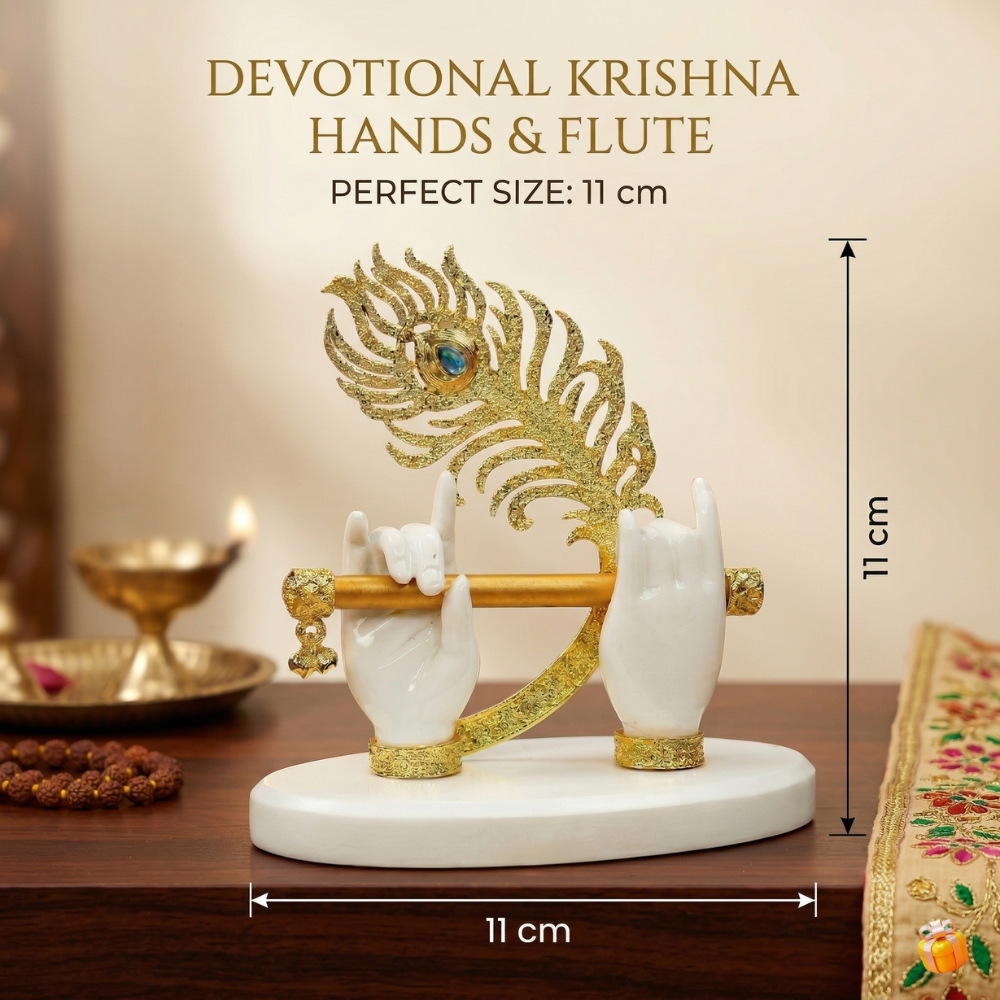 Krishna Flute Hands Idol