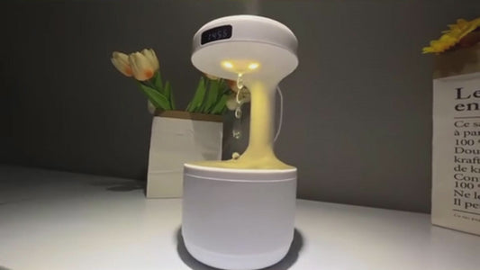 Anti-Gravity Air Humidifier with Levitating Water Drops